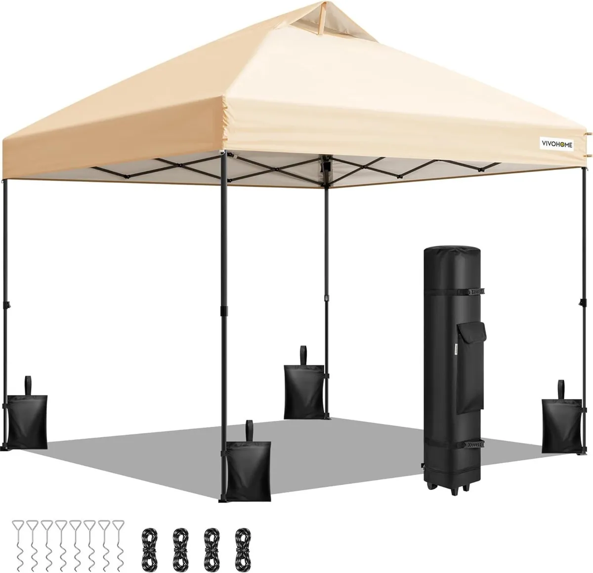 Canopy 3x3m Tent Outdoor Shelter Portable with - Image 1