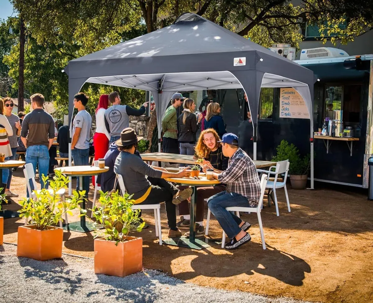 3x3M Pop Up Gazebo Commercial With Upgrade Roller - Image 2