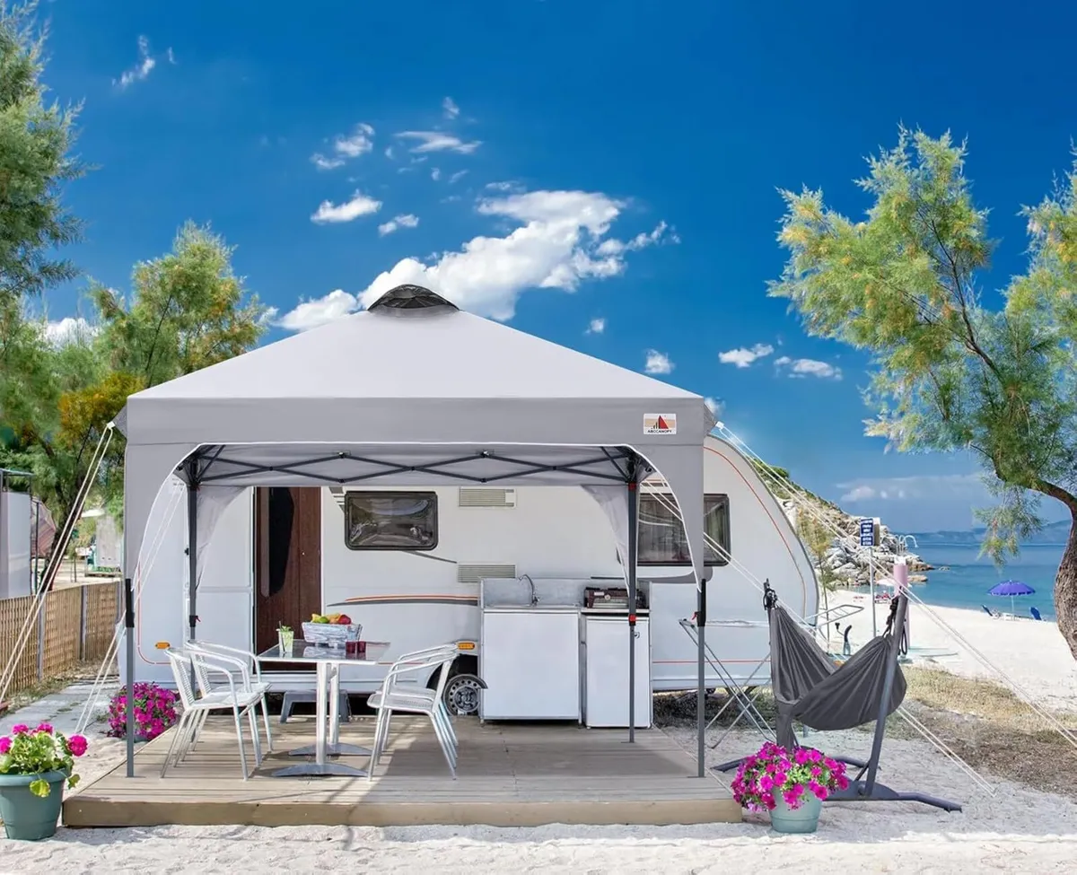 3x3M Pop Up Gazebo Commercial With Upgrade Roller - Image 2