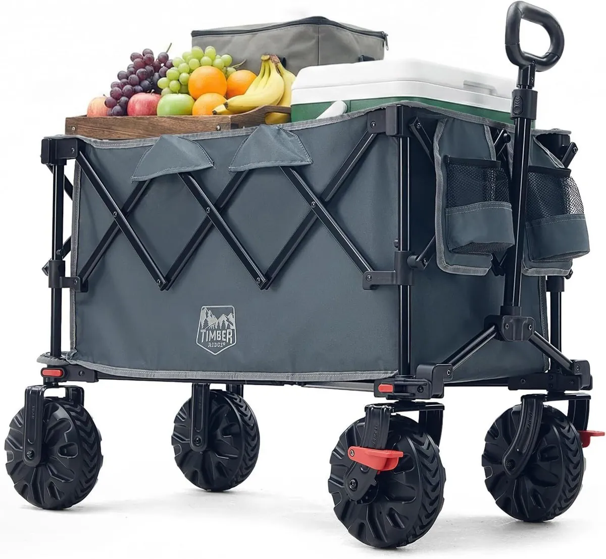 Folding Festival Trolley on Wheels 250L Foldable - Image 1