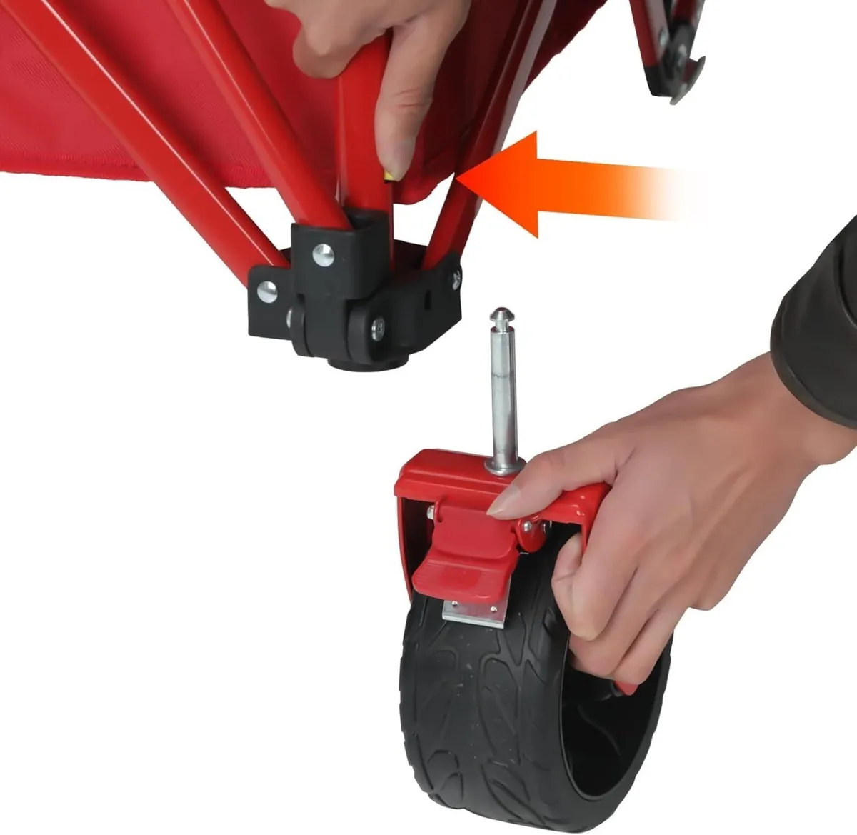 200L Festival Trolley on Wheels with Brakes - Image 3