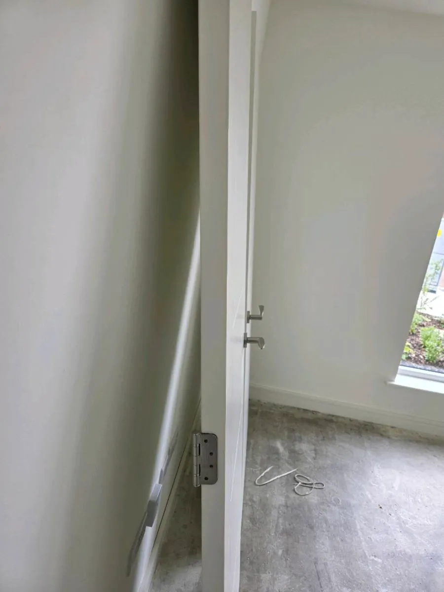 Heavy Solid-Core Interior Doors New, With Frames I - Image 2