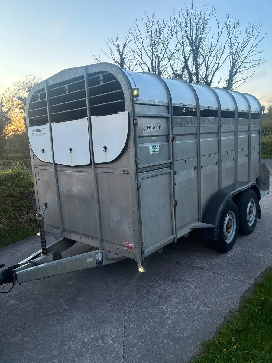Nugent 12 foot Cattle trailer - Image 1