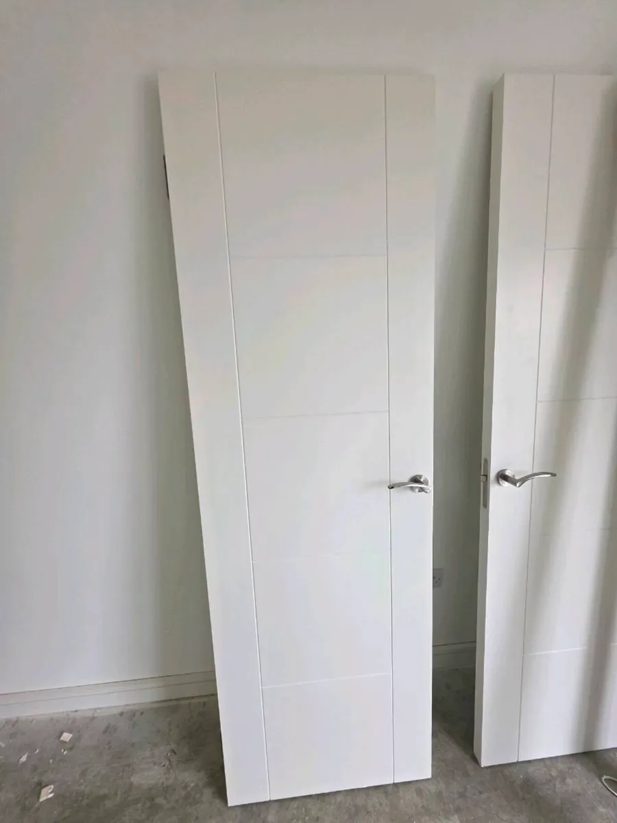 Heavy Solid-Core Interior Doors New, With Frames I - Image 1