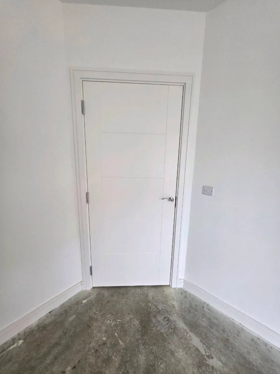 Heavy Solid-Core Interior Doors New, With Frames I - Image 4