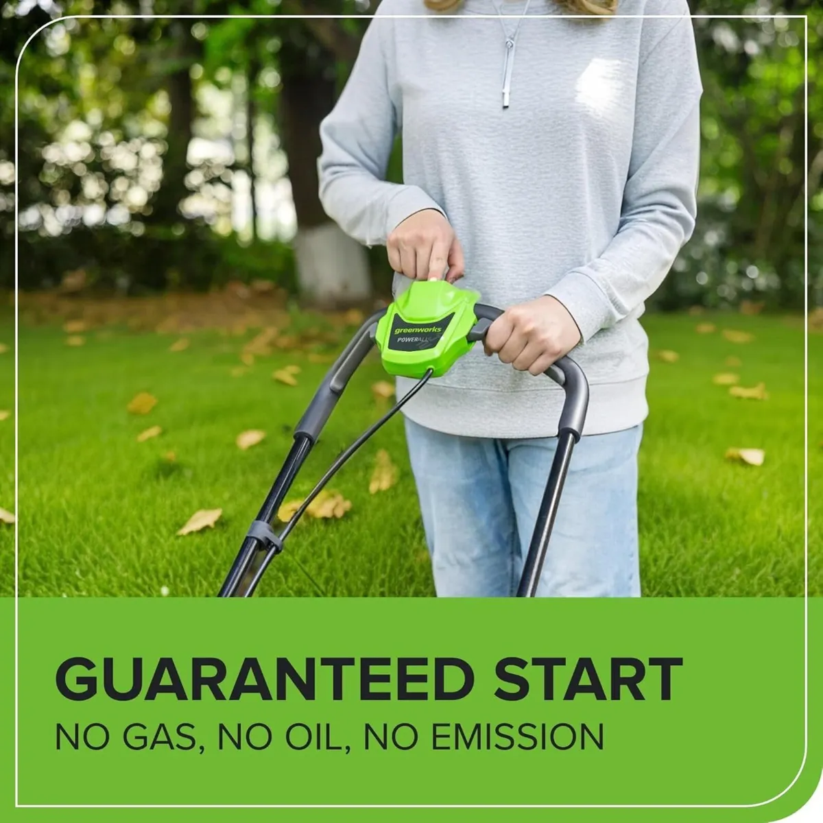 24V Cordless Lawnmower with Brushless Motor for - Image 3