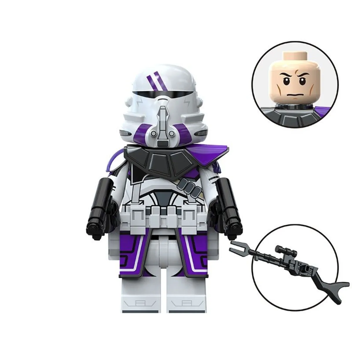 [8-Pack] 187th Clone Trooper Minifigure Bundle SW - Image 2