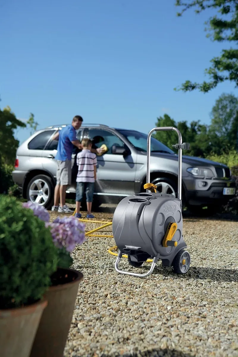 - Compact Cart Reel 30m : Stable Sturdy on Wheels - Image 2