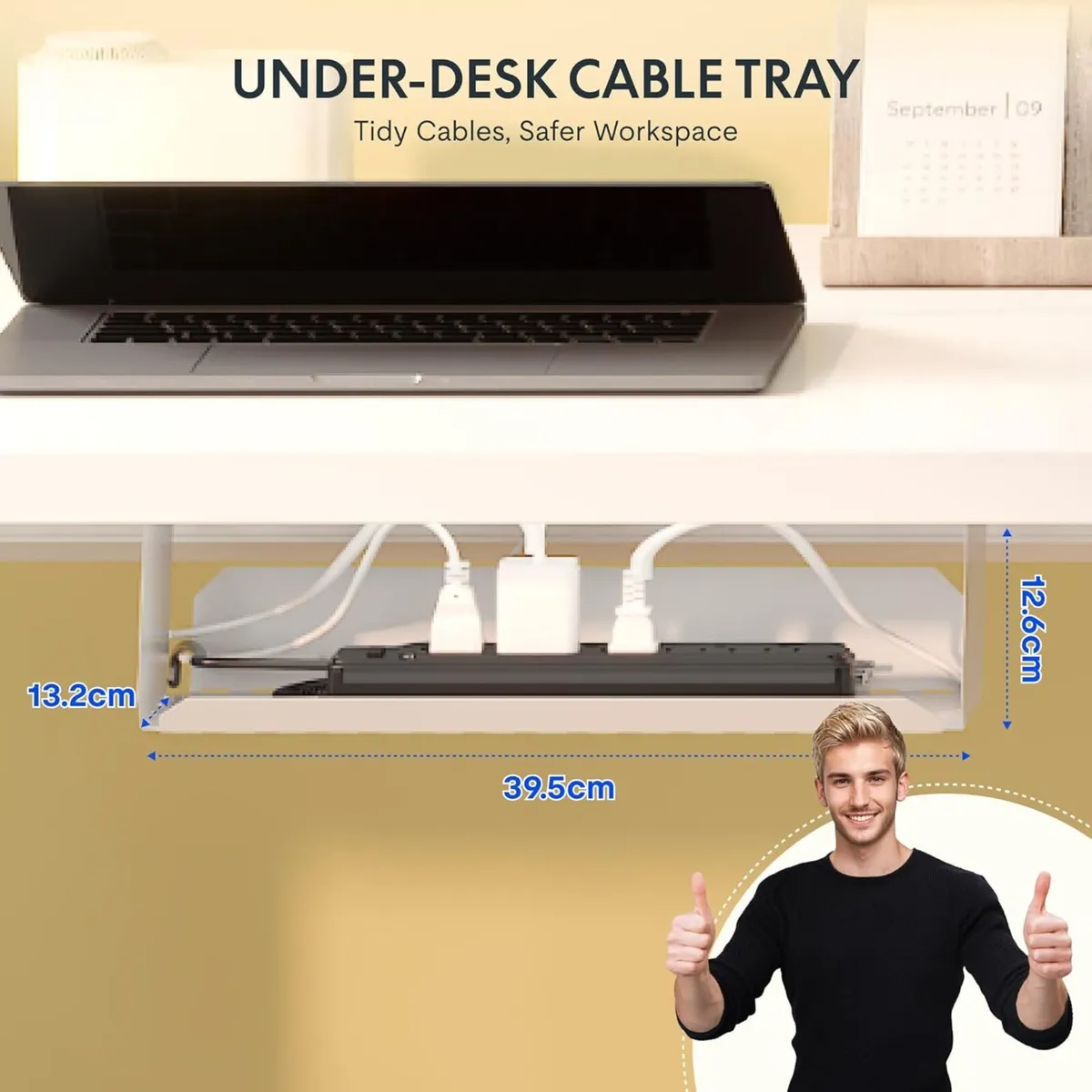 E1 Plus ONE PIECE Electric Standing Desk Height - Image 3