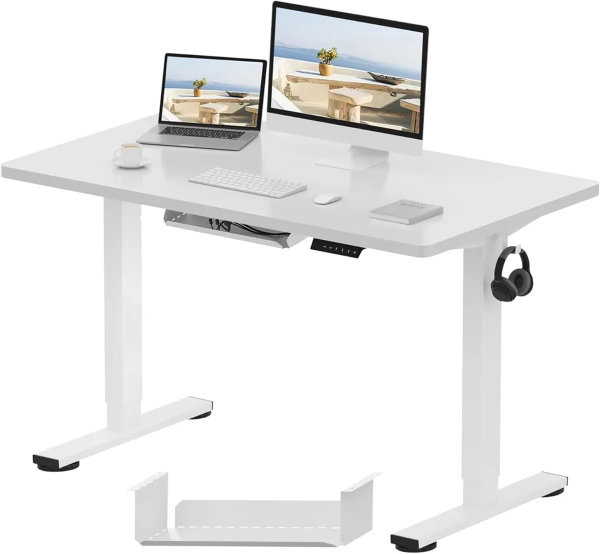 E1 Plus ONE PIECE Electric Standing Desk Height - Image 1