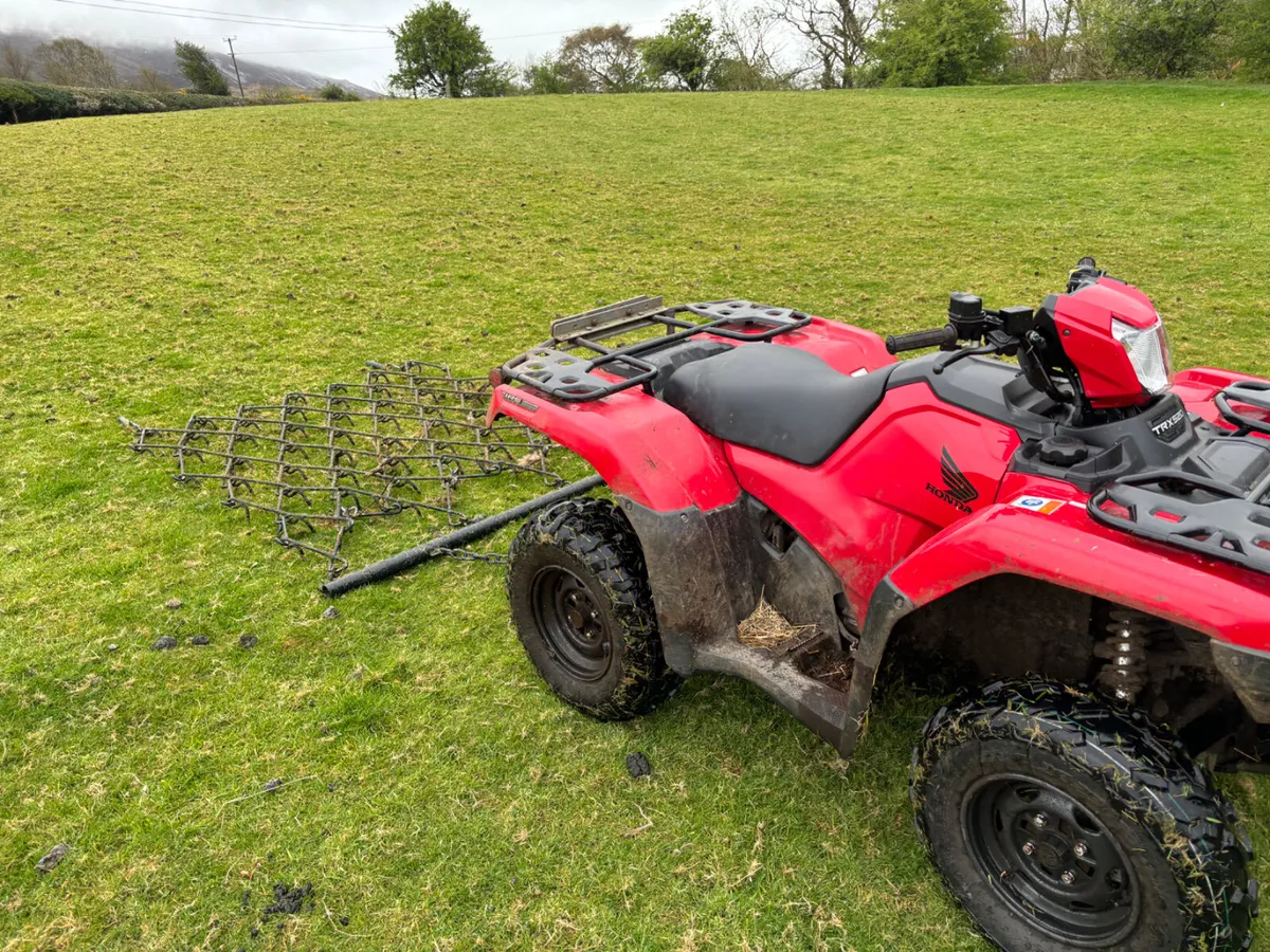 New 6ft Drag Grass Harrow - Image 2