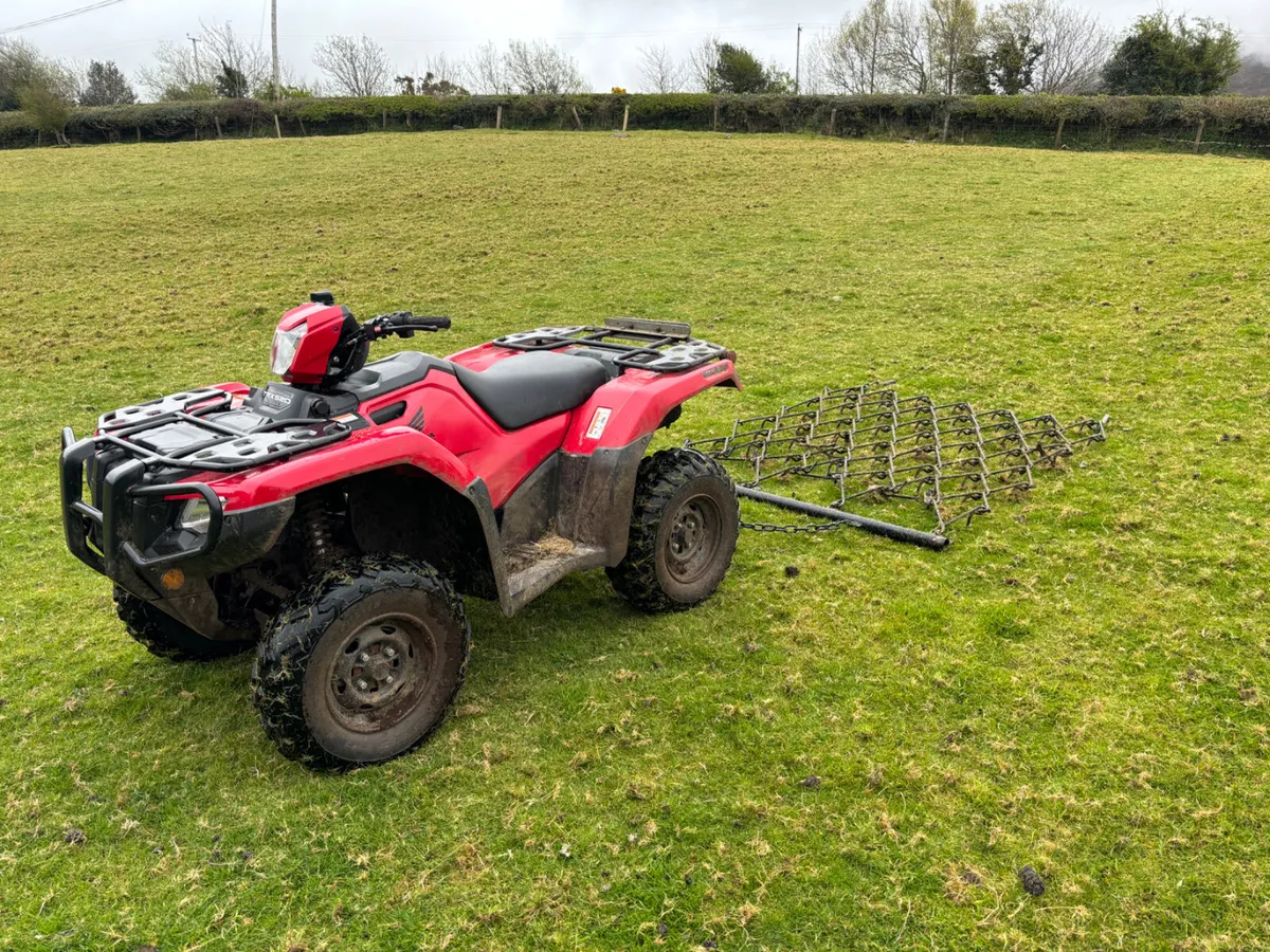 New 6ft Drag Grass Harrow - Image 1