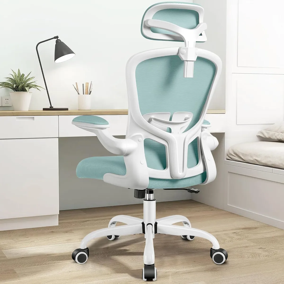 Ergonomic Office Chair with Adjustable High Back - Image 1