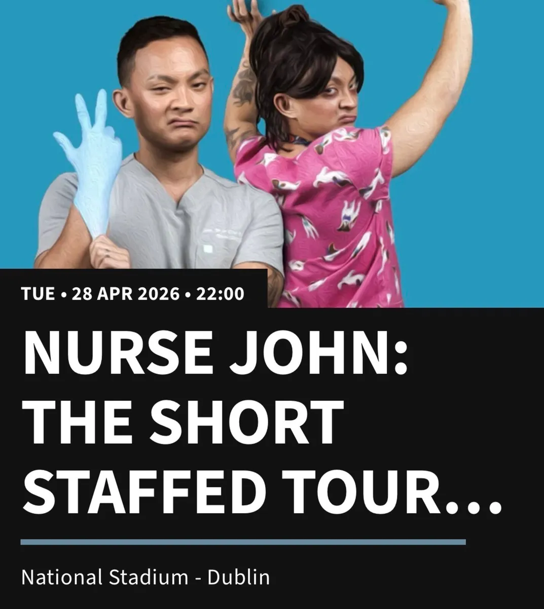 Nurse John Tickets - Image 1