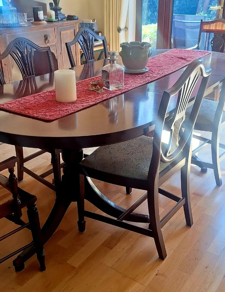 Dining Room Table + 4 Chairs - Image 2
