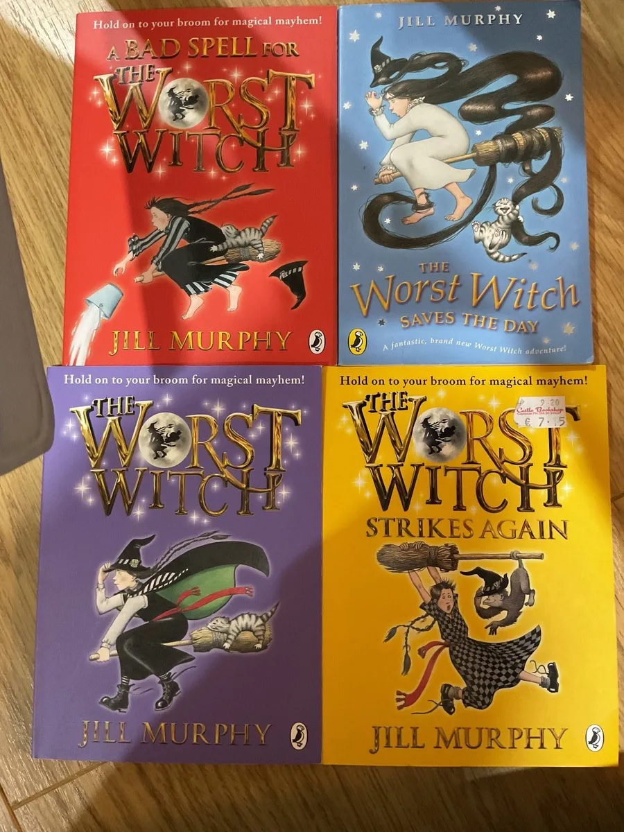 Jill Murphy The Worst Witch books x 4