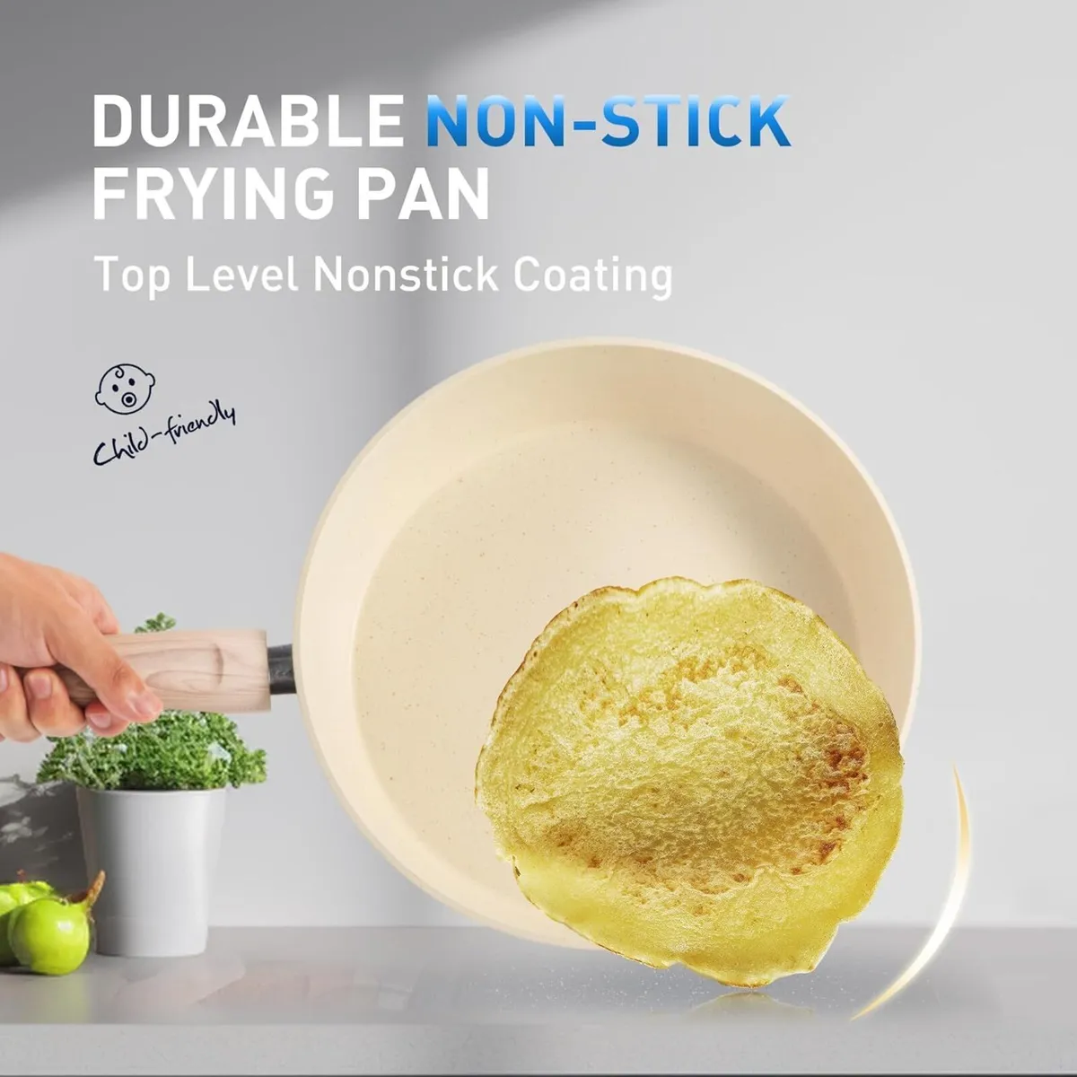 12 Pieces Nonstick Pots and Pans Set Induction - Image 2