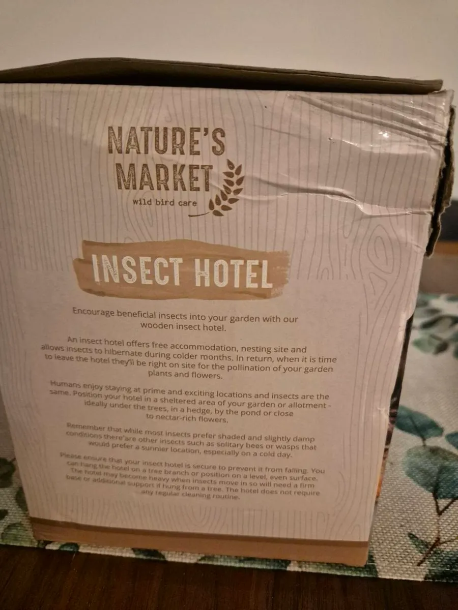 Brand new Nature's Market Insect Hotel - Image 2