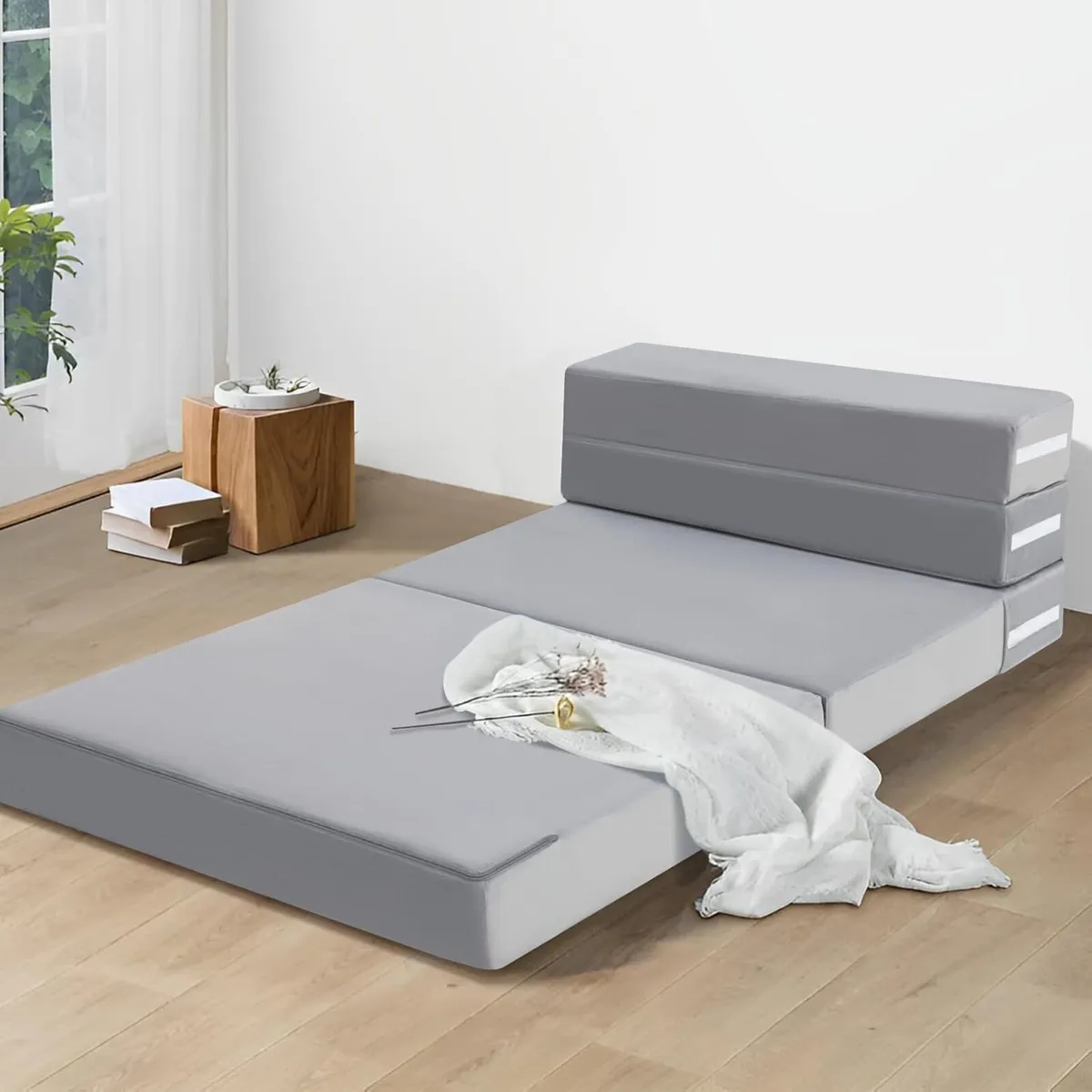 Folding Mattress Single High Density Foam Fold - Image 2