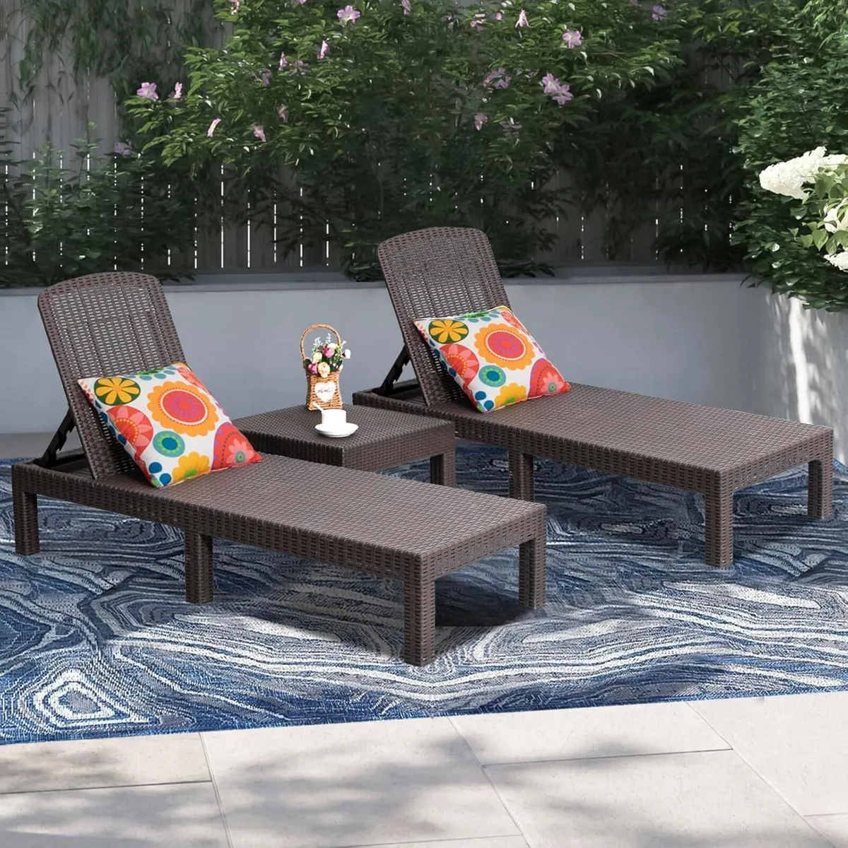 Outdoor Lounge Chair Pool Chaise Waterproof - Image 2