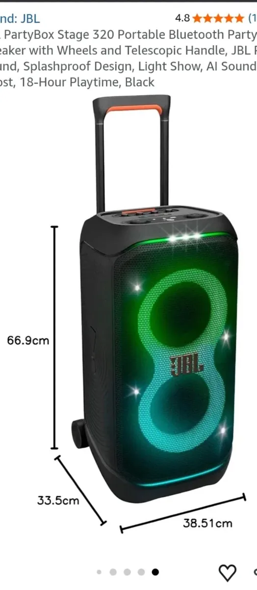 JBL speaker like new - Image 3