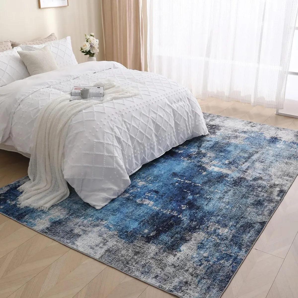 Washable Rugs for Living Room - Ultra Soft Area - Image 2
