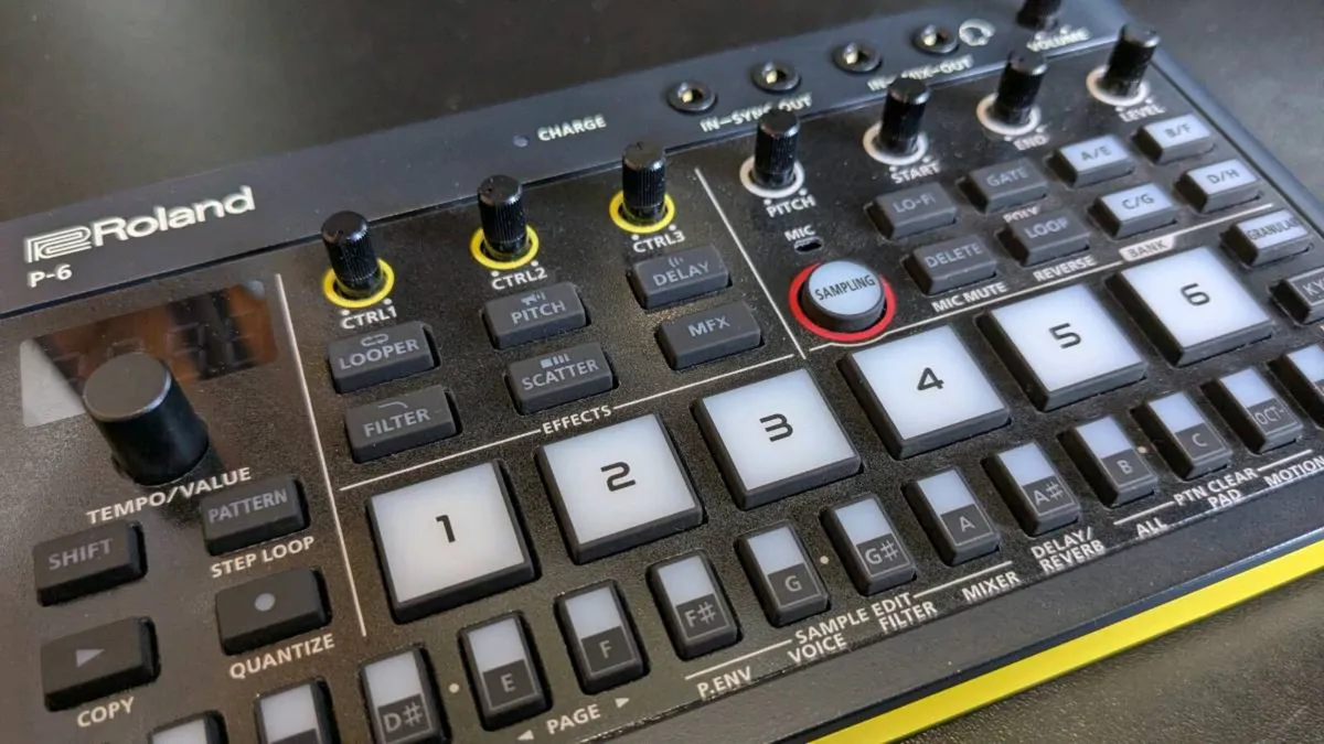 Roland P6 sampler - Image 2