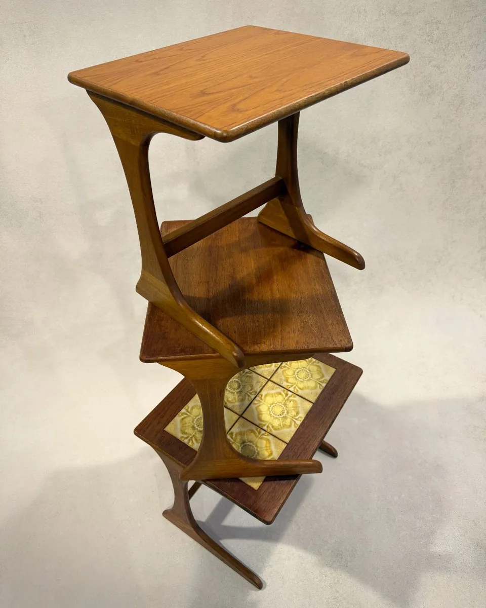 Mid-Century Nest of Tables - Image 4