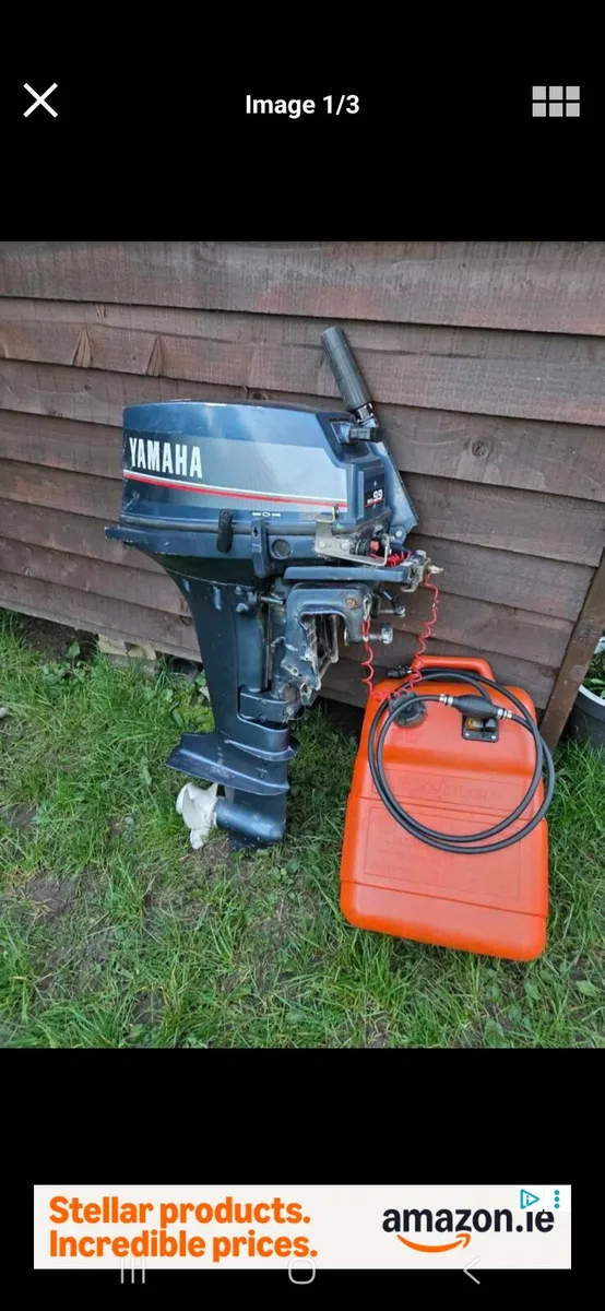 Yamaha 9.9hp 2 stroke outboard - Image 1