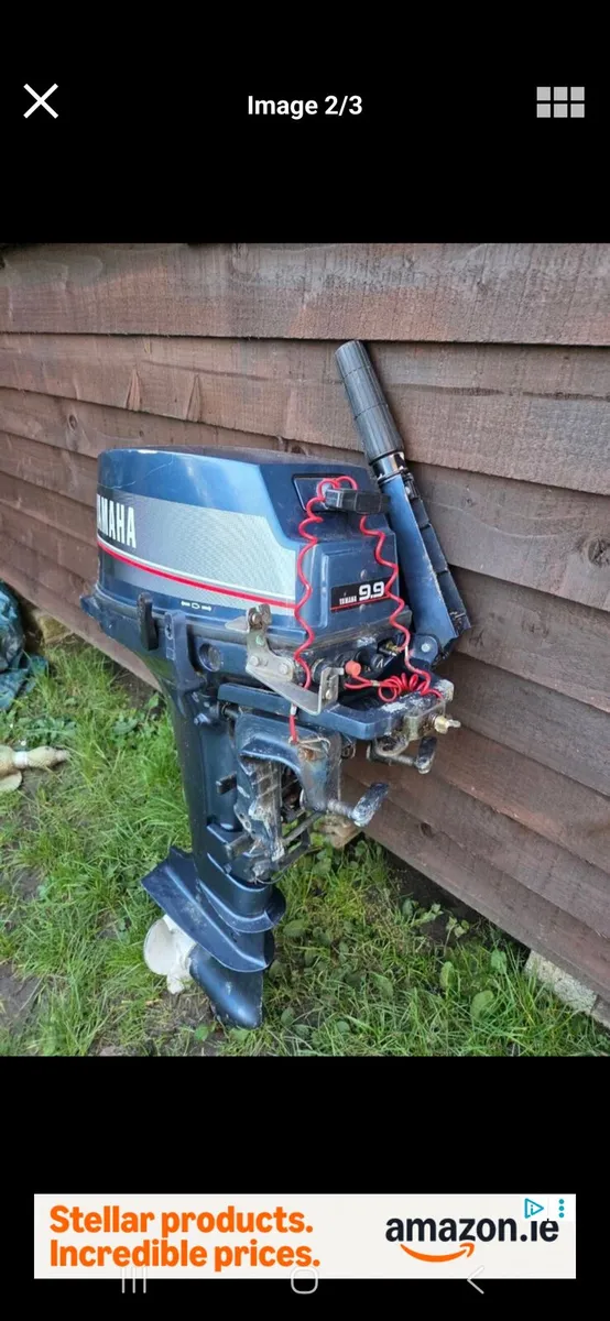 Yamaha 9.9hp 2 stroke outboard - Image 2