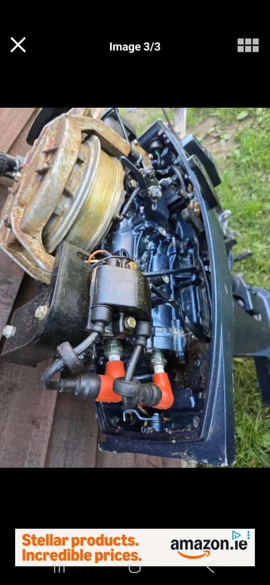 Yamaha 9.9hp 2 stroke outboard - Image 3