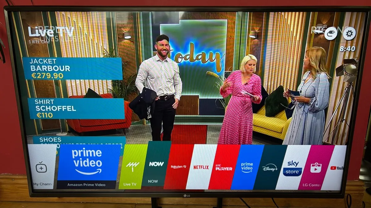 43” LG Smart TV - Image 1