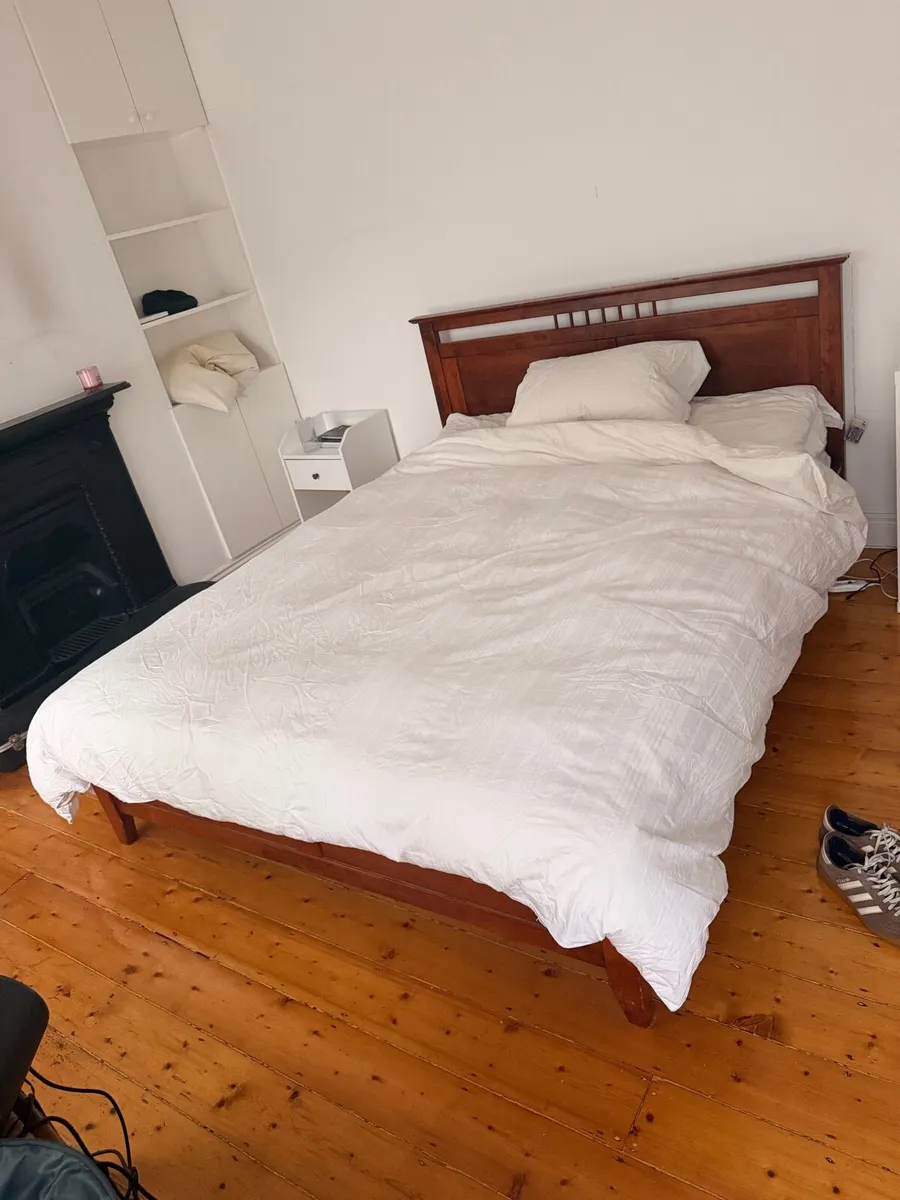 King Size Bed (Mattress and Frame)