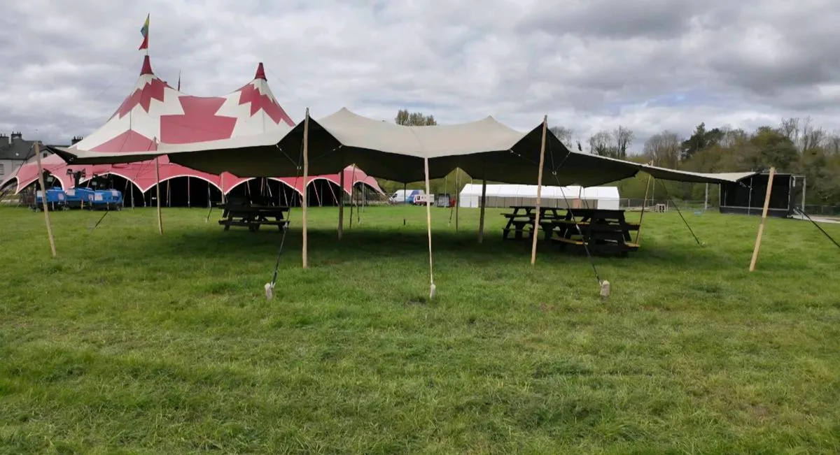 Sand 10x15m Stretch Tent - Image 2