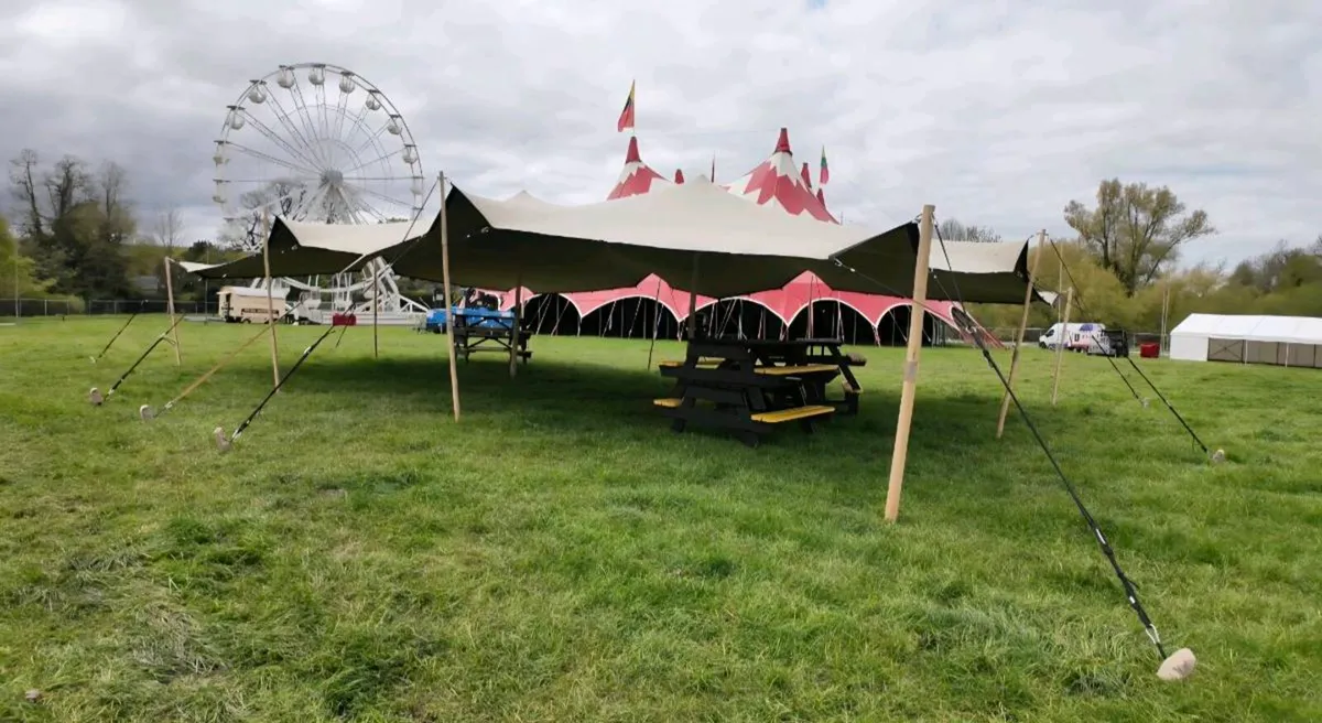 Sand 10x15m Stretch Tent - Image 3