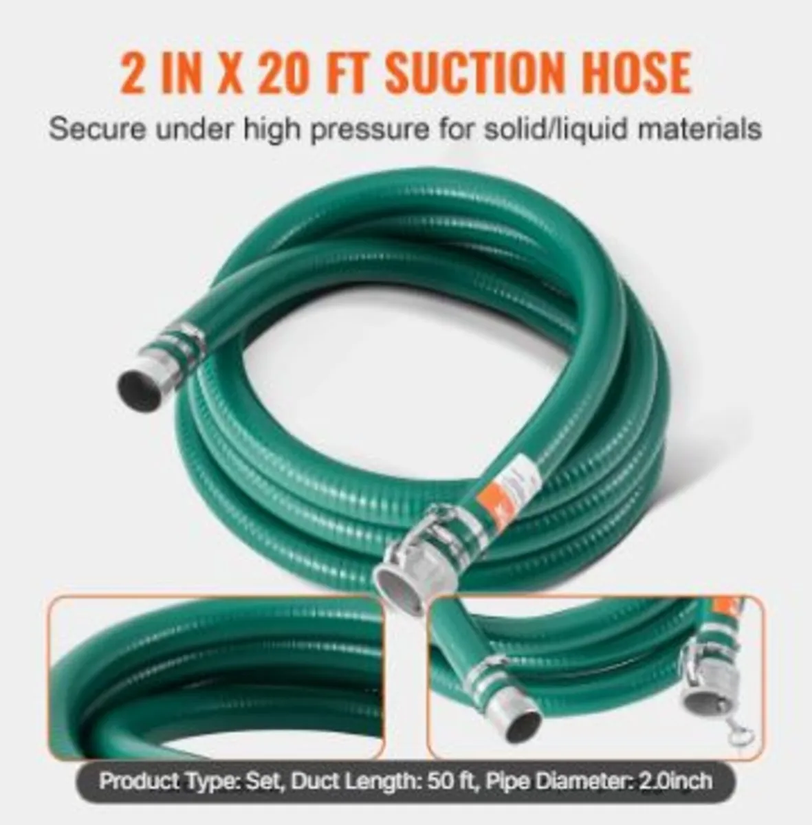 Suction Hose Kit for Water Pump - Image 3