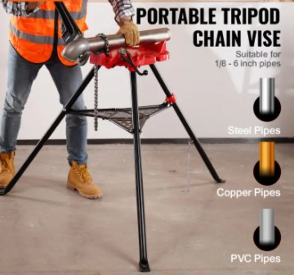 Chain Vise with Tripod Stand - Image 2