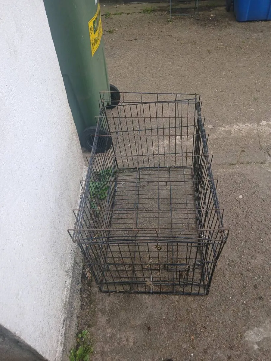Dog cage and pet carrier - Image 1