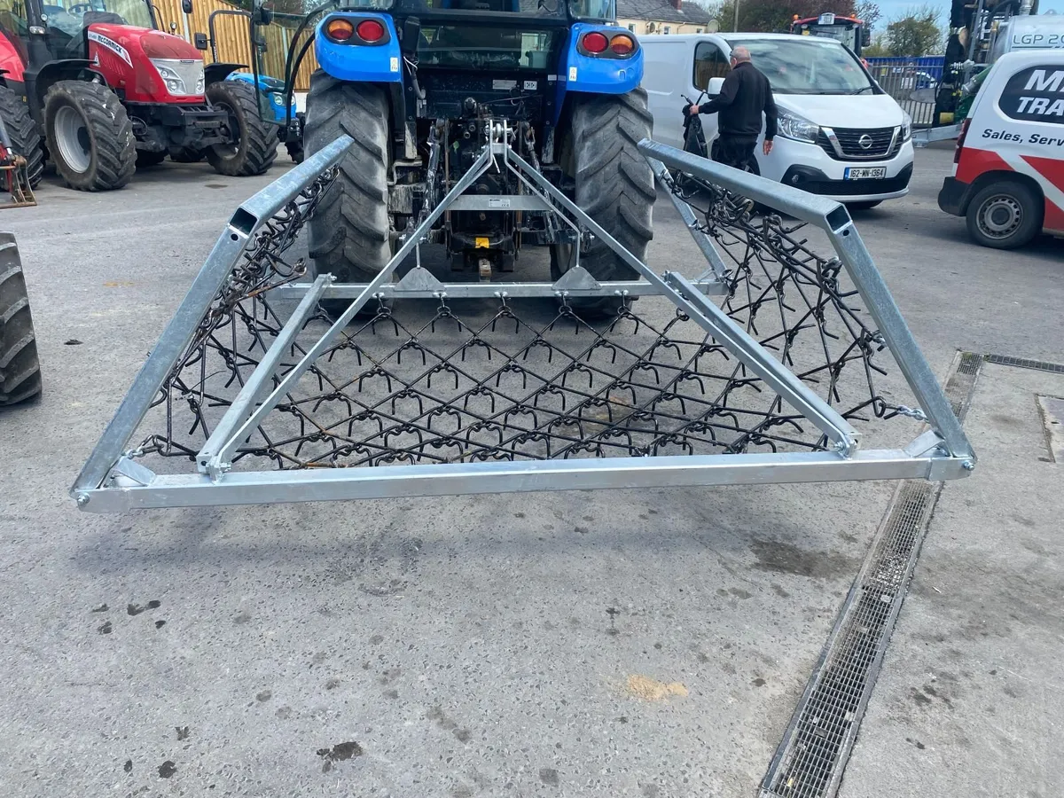 Chain harrow Fleming 4m folding - Image 2