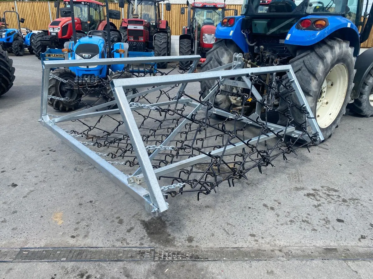 Chain harrow Fleming 4m folding - Image 3
