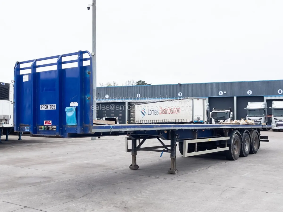 2017 SDC FLATBED TRAILER - Image 3