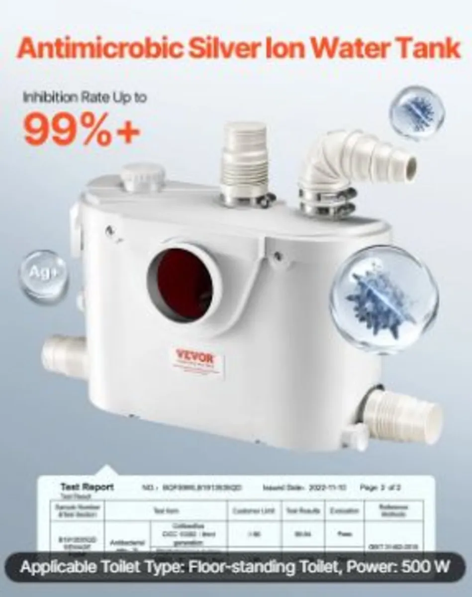 Macerator Pump, 500W - Image 4
