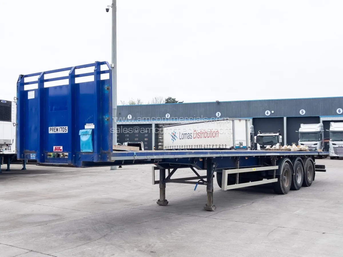 2017 SDC FLATBED TRAILER - Image 3