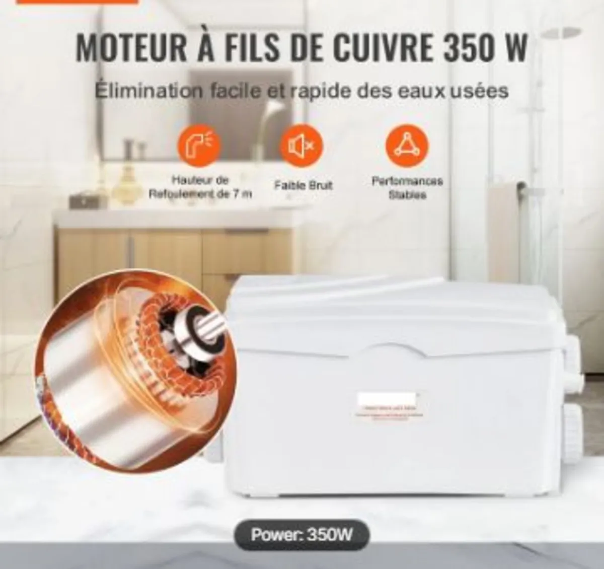 Macerator Pump, 350W - Image 2