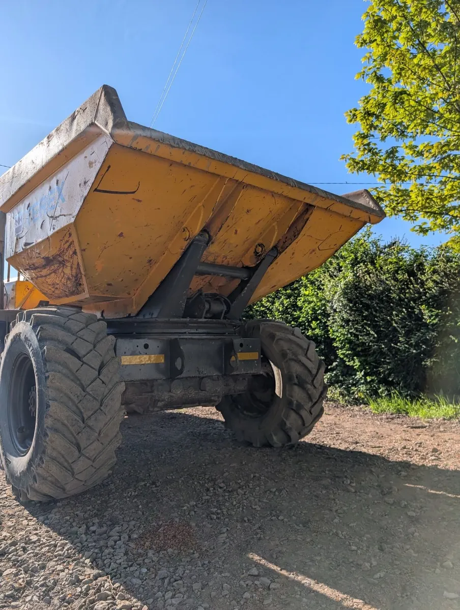 NO VAT 6 Ton Swivel Terex Dumper Cummins Eng - Image 2