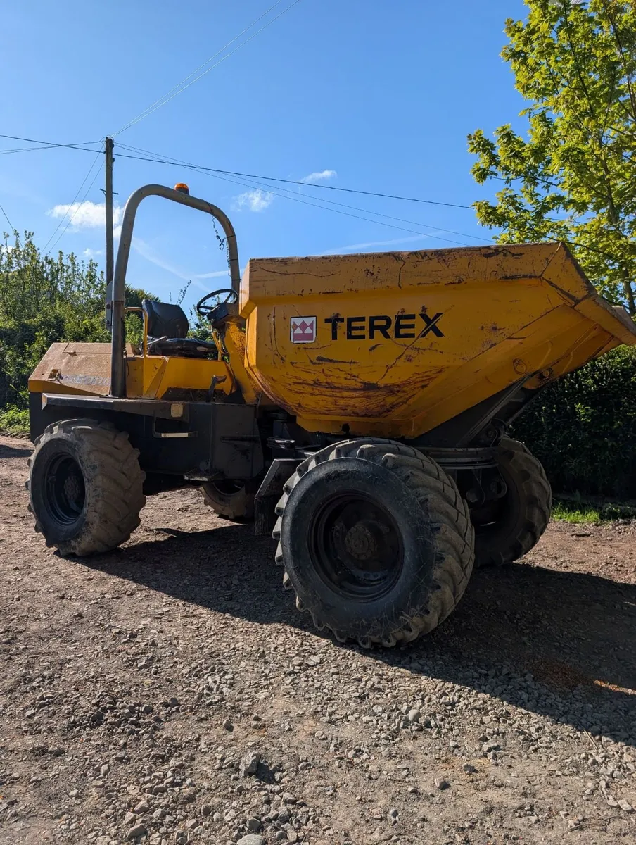 NO VAT 6 Ton Swivel Terex Dumper Cummins Eng - Image 4