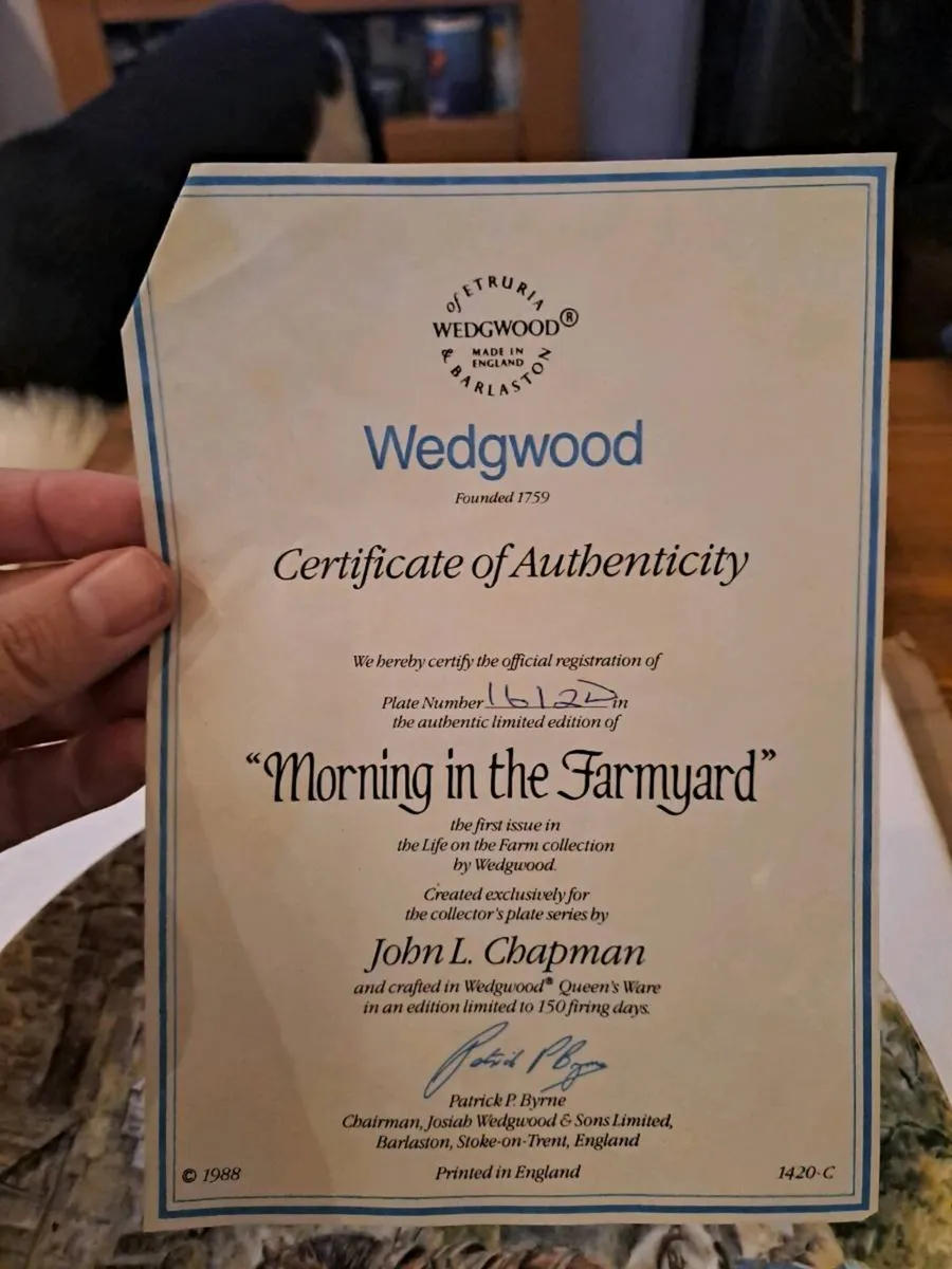 Wedgwood Morning in the Farmyard - Image 2