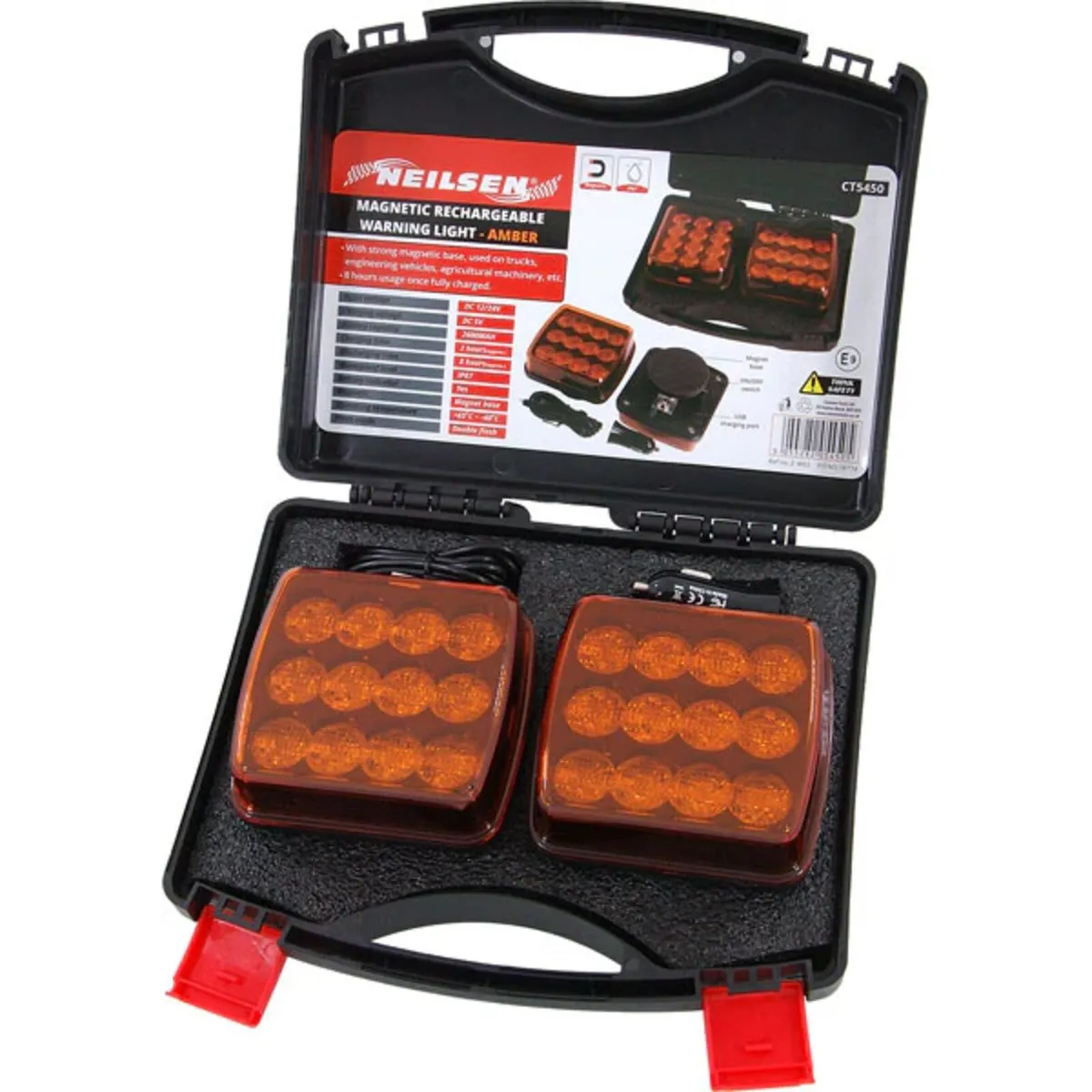 Wide Range of Warning Lights Amber Red Blue Green - Image 1
