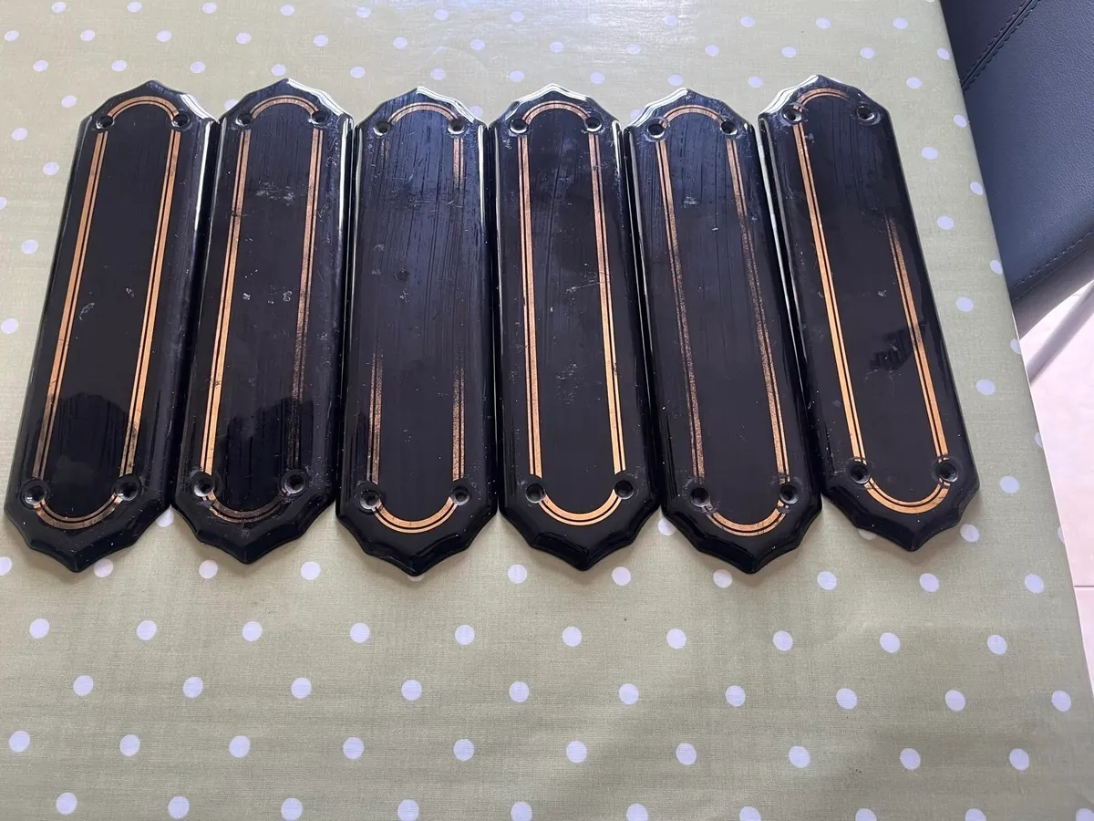 Vintage Door Finger Plates - Image 1