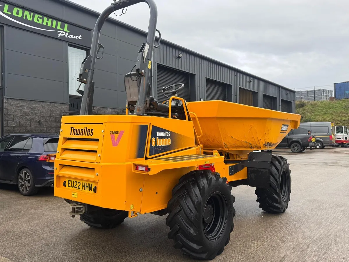 THWAITES 6TON MACH2260 SWIVEL DUMPER - Image 4